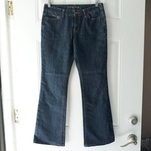 Michael Kors Boot Cut Dark Wash Low Rise Jeans Sz4